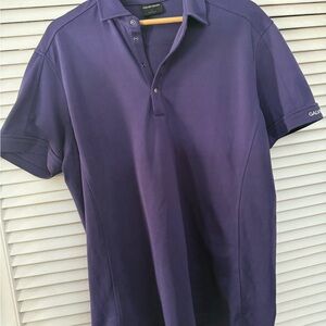 Calvin Klein Purple Short-Sleeve Polo